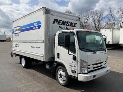 Isuzu NPR EFI Box Truck - 350HP, 6 Speed Automatic, Roll up Door