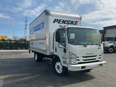 Isuzu NPR EFI Box Truck - 350HP, 6 Speed Automatic, Roll up Door