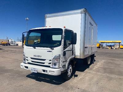 Isuzu NPR EFI Box Truck - 350HP, 6 Speed Automatic, Roll up Door