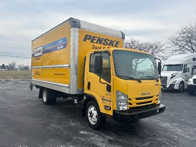 Isuzu NPR EFI Box Truck - 350HP, 6 Speed Automatic, Roll up Door