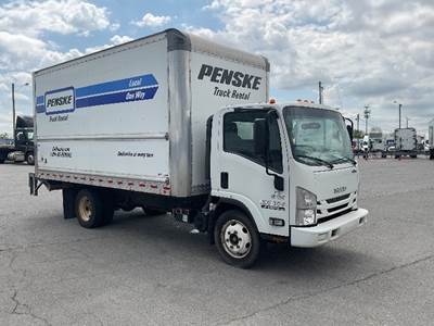 Isuzu NPR EFI Box Truck - 350HP, 6 Speed Automatic, Roll up Door