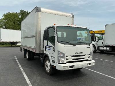 Isuzu NPR EFI Box Truck - 350HP, 6 Speed Automatic, Roll up Door