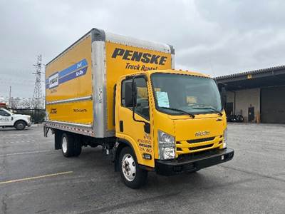 Isuzu NPR EFI Box Truck - 350HP, 6 Speed Automatic, Roll up Door