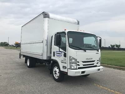 Isuzu NPR EFI Box Truck - 350HP, 6 Speed Automatic, Roll up Door