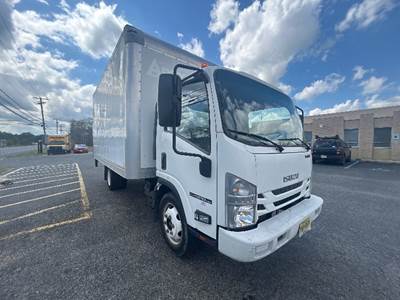 Isuzu NPR EFI Box Truck - 297HP, 6 Speed Automatic, Roll up Door