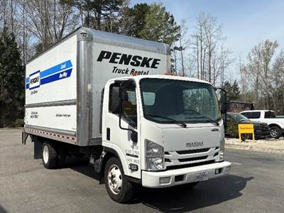 Isuzu NPR EFI Box Truck - 350HP, 6 Speed Automatic, Roll up Door