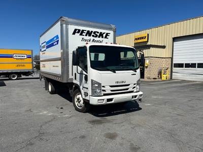 Isuzu NPR EFI Box Truck - 350HP, 6 Speed Automatic, Roll up Door