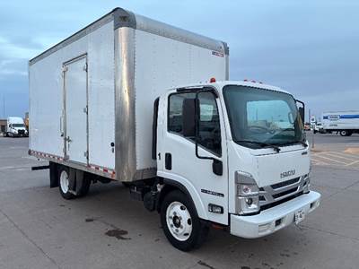 Isuzu NPR EFI Box Truck - 350HP, 6 Speed Automatic, Roll up Door