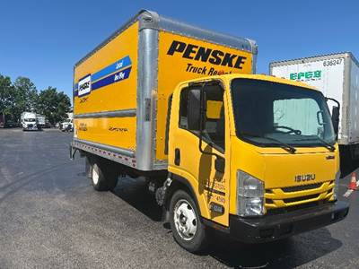 Isuzu NPR EFI Box Truck - 350HP, 6 Speed Automatic, Roll up Door