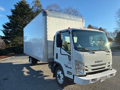 Isuzu NPR EFI Box Truck - 297HP, 6 Speed Automatic, Roll up Door