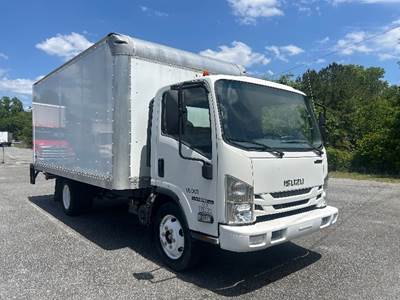 Isuzu NPR EFI Box Truck - 297HP, 6 Speed Automatic, Roll up Door