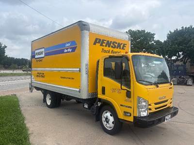 Isuzu NPR EFI Box Truck - 350HP, 6 Speed Automatic, Roll up Door