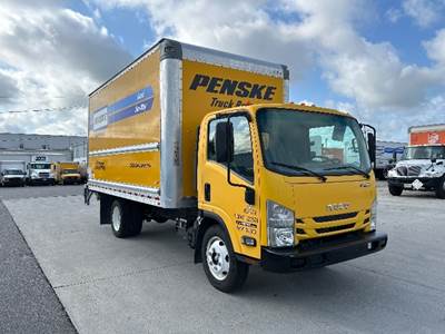 Isuzu NPR EFI Box Truck - 350HP, 6 Speed Automatic, Roll up Door