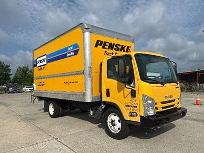 Isuzu NPR EFI Box Truck - 350HP, 6 Speed Automatic, Roll up Door