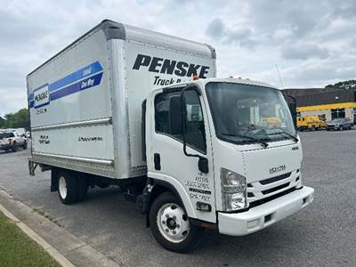 Isuzu NPR EFI Box Truck - 350HP, 6 Speed Automatic, Roll up Door