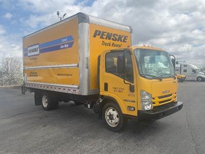 Isuzu NPR EFI Box Truck - 350HP, 6 Speed Automatic, Roll up Door