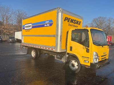 Isuzu NPR EFI Box Truck - 350HP, 6 Speed Automatic, Roll up Door