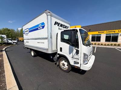 Isuzu NPR EFI Box Truck - 350HP, 6 Speed Automatic, Roll up Door