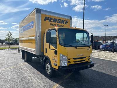 Isuzu NPR EFI Box Truck - 350HP, 6 Speed Automatic, Roll up Door