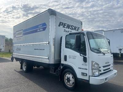 Isuzu NPR EFI Box Truck - 350HP, 6 Speed Automatic, Roll up Door