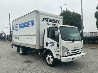 Isuzu NPR EFI Box Truck - 350HP, 6 Speed Automatic, Roll up Door