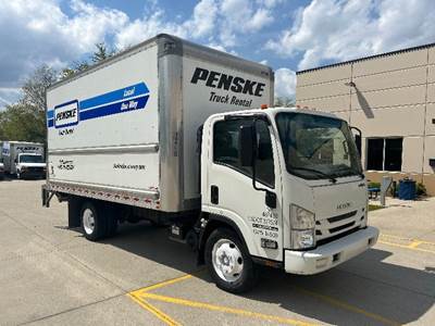 Isuzu NPR EFI Box Truck - 350HP, 6 Speed Automatic, Roll up Door