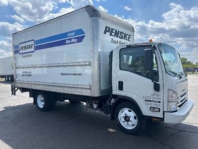 Isuzu NPR EFI Box Truck - 350HP, 6 Speed Automatic, Roll up Door