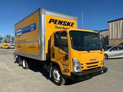 Isuzu NPR EFI Box Truck - 350HP, 6 Speed Automatic, Roll up Door
