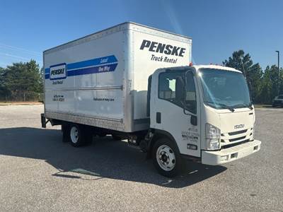 Isuzu NPR EFI Box Truck - 350HP, 6 Speed Automatic, Roll up Door