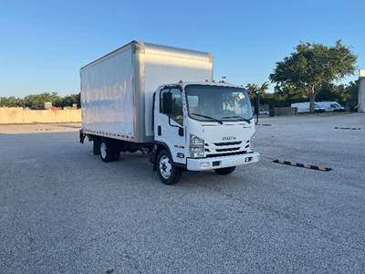 Isuzu NPR EFI Box Truck - 297HP, 6 Speed Automatic, Roll up Door