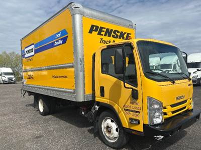 Isuzu NPR EFI Box Truck - 350HP, 6 Speed Automatic, Roll up Door