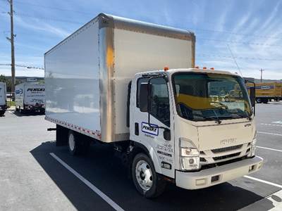 Isuzu NPR EFI Box Truck - 350HP, 6 Speed Automatic, Roll up Door