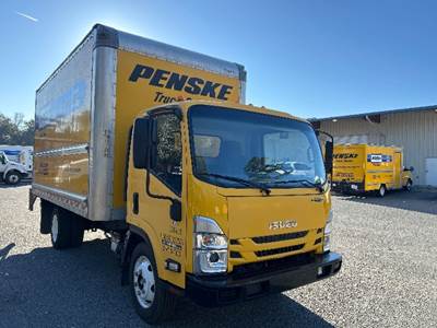 Isuzu NPR EFI Box Truck - 350HP, 6 Speed Automatic, Roll up Door