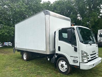 Isuzu NPR EFI Box Truck - 297HP, 6 Speed Automatic, Roll up Door