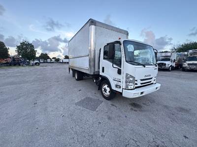 Isuzu NPR EFI Box Truck - 297HP, 6 Speed Automatic, Roll up Door