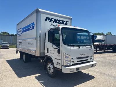 Isuzu NPR EFI Box Truck - 350HP, 6 Speed Automatic, Roll up Door
