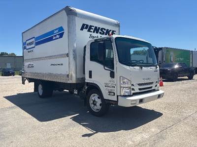 Isuzu NPR EFI Box Truck - 350HP, 6 Speed Automatic, Roll up Door