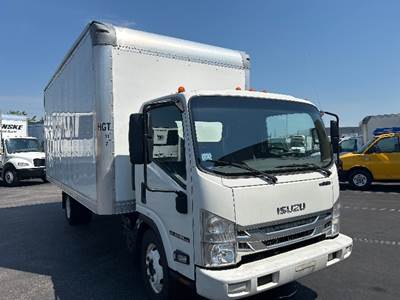 Isuzu NPR EFI Box Truck - 297HP, 6 Speed Automatic, Roll up Door