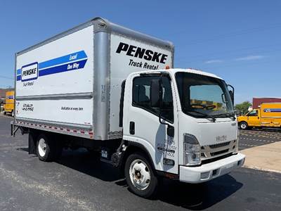 Isuzu NPR EFI Box Truck - 350HP, 6 Speed Automatic, Roll up Door