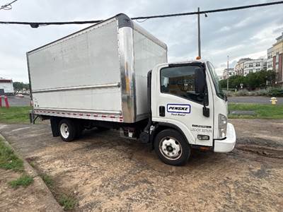 Isuzu NPR EFI Box Truck - 350HP, 6 Speed Automatic, Roll up Door