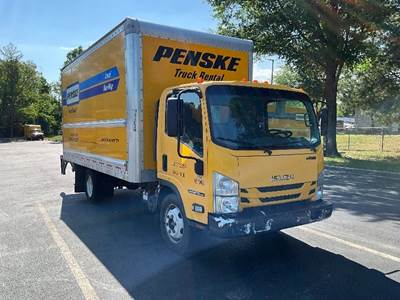 Isuzu NPR EFI Box Truck - 350HP, 6 Speed Automatic, Roll up Door