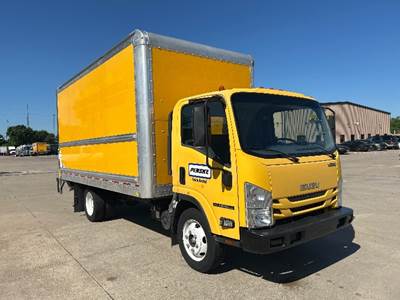 Isuzu NPR EFI Box Truck - 350HP, 6 Speed Automatic, Roll up Door