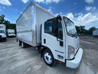Isuzu NPR EFI Box Truck - 350HP, 6 Speed Automatic, Roll up Door