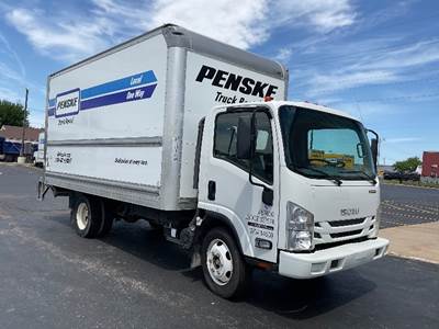 Isuzu NPR EFI Box Truck - 350HP, 6 Speed Automatic, Roll up Door