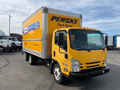 Isuzu NPR EFI Box Truck - 350HP, 6 Speed Automatic, Roll up Door