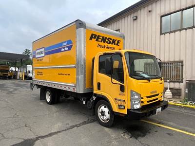 Isuzu NPR EFI Box Truck - 350HP, 6 Speed Automatic, Roll up Door
