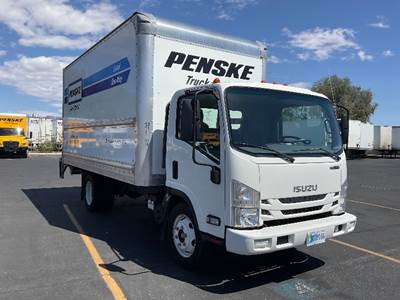 Isuzu NPR EFI Box Truck - 350HP, 6 Speed Automatic, Roll up Door