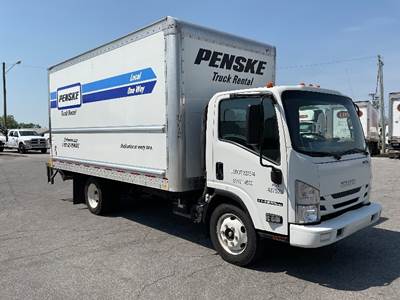 Isuzu NPR EFI Box Truck - 350HP, 6 Speed Automatic, Roll up Door