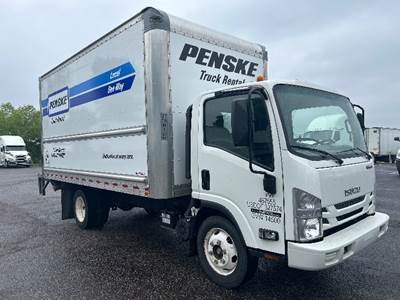 Isuzu NPR EFI Box Truck - 350HP, 6 Speed Automatic, Roll up Door