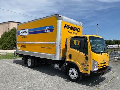 Isuzu NPR EFI Box Truck - 350HP, 6 Speed Automatic, Roll up Door